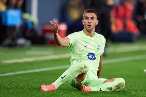 إجراء احترازي.. برشلونة يعلن غياب فران توريس عن مباراة جيرونا